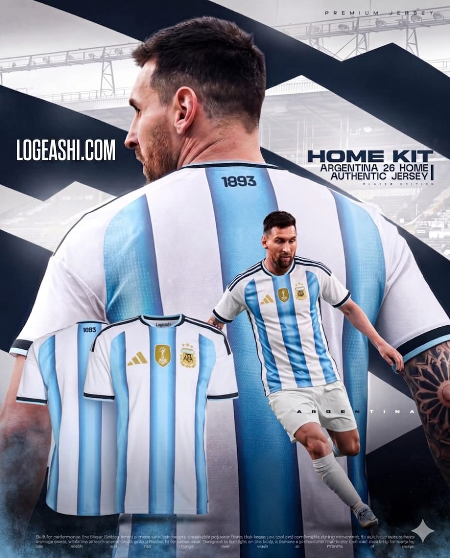 Argentina 2026 World Cup Home Jersey - Player Edition