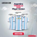 Argentina 2026 World Cup Home Jersey - Player Edition