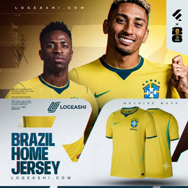 Brazil 2026 World Cup Home Jersey - Player Edition