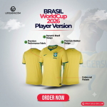 Brazil 2026 World Cup Home Jersey - Player Edition